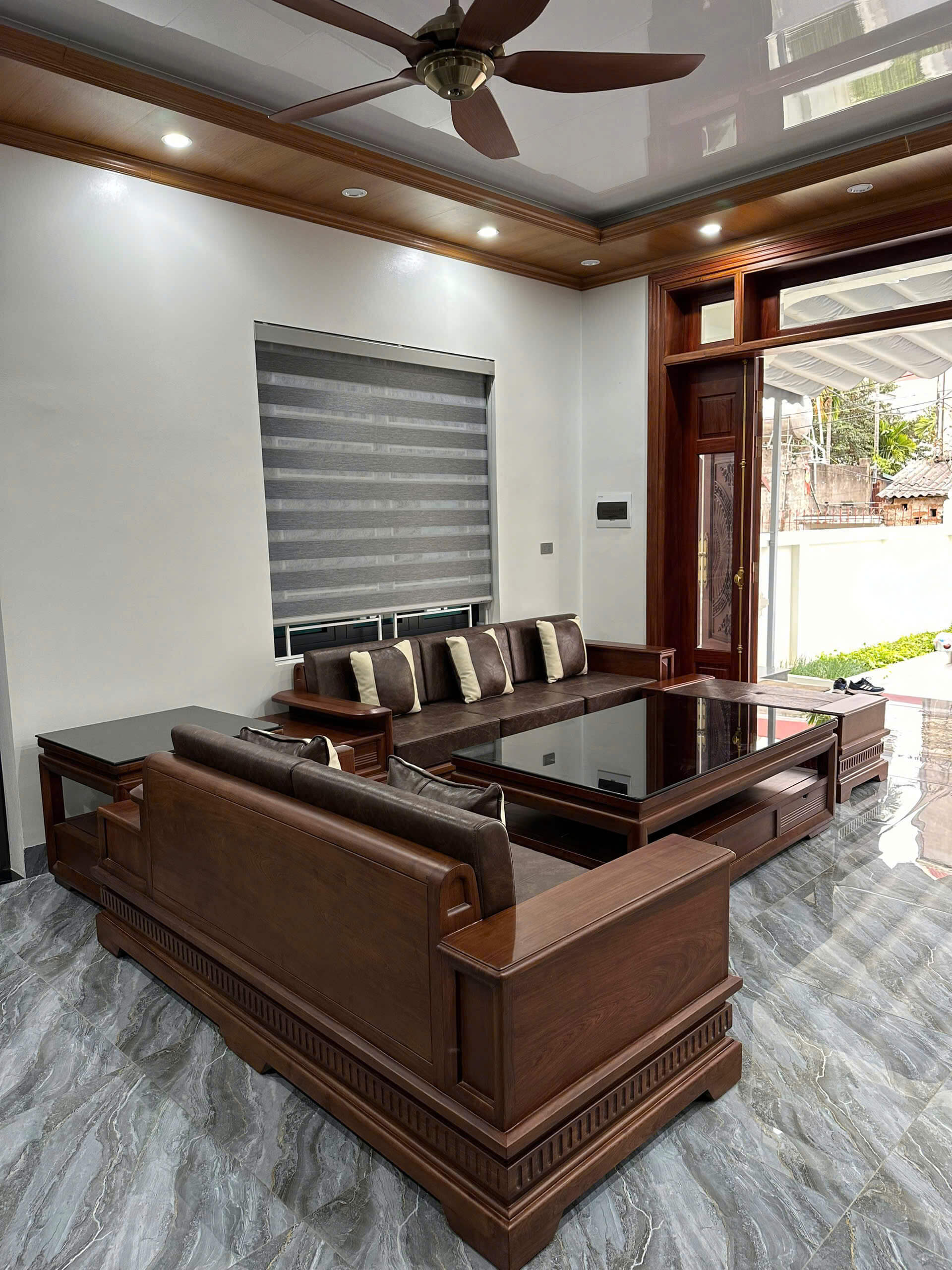 SOFA GỖ - Mẫu 05