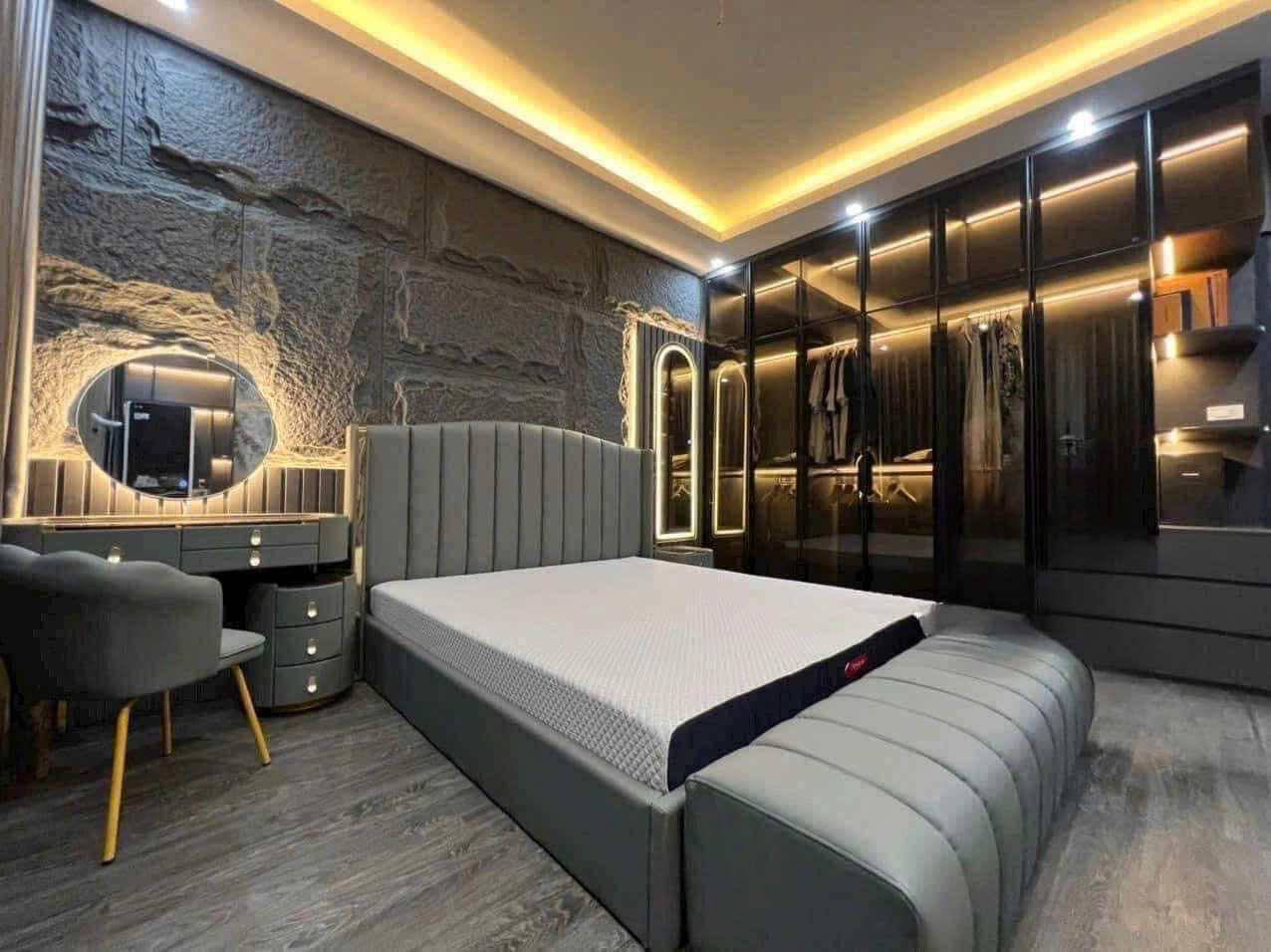 Nội thất phòng ngủ gỗ công nghiệp - Mẫu 12