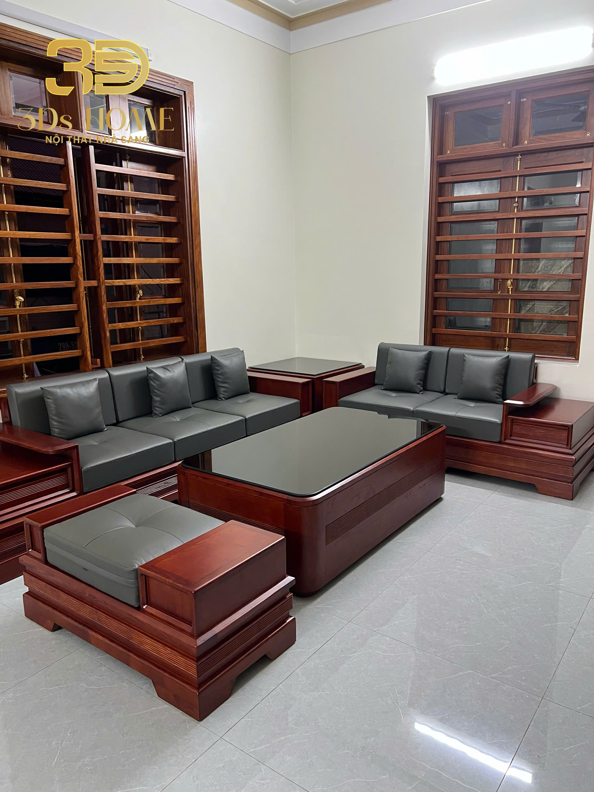 SOFA GỖ - Mẫu 06
